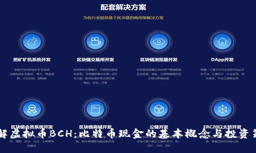 了解虚拟币BCH：比特币现金的基本概念与投资策略