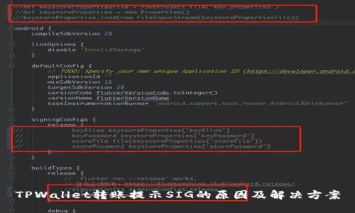 TPWallet转账提示SIG的原因及解决方案